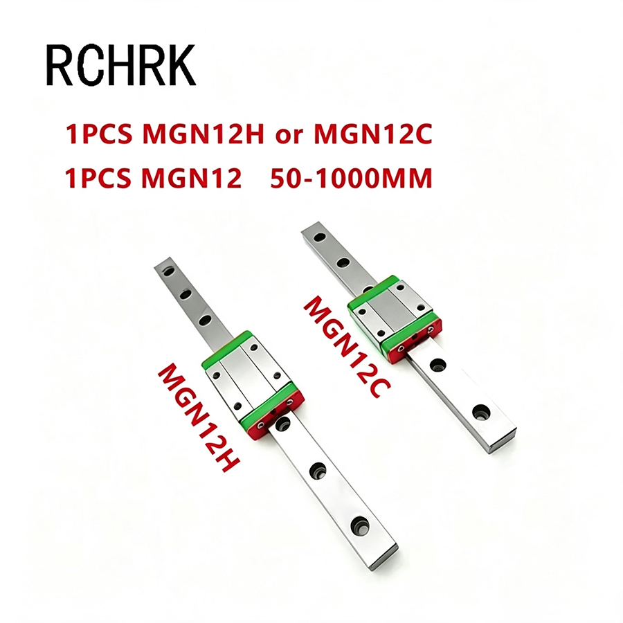 Rel Linear Guide MGN12 12mm 10 - Linear Rail Mgn12H Set ulasan dan harga