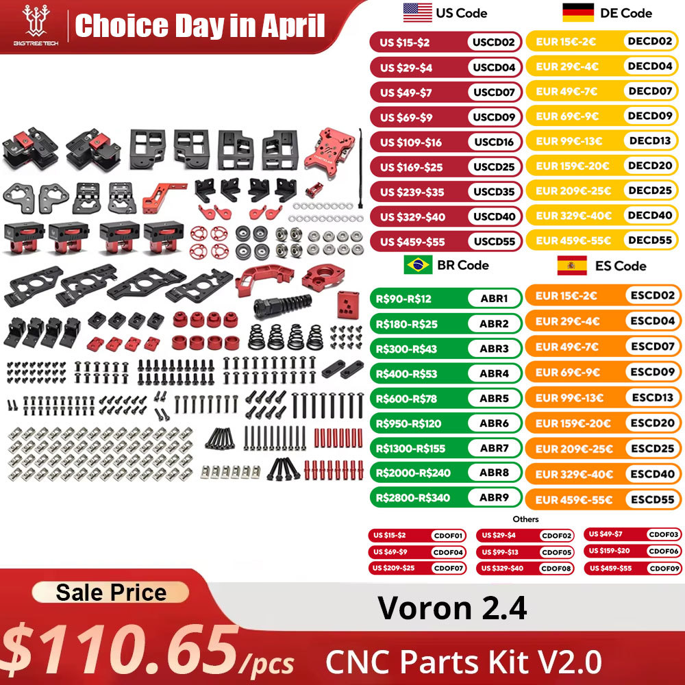 VORON Kit bagian CNC 2.4 V2.0  - Voron Trident Full Kit ulasan dan harga